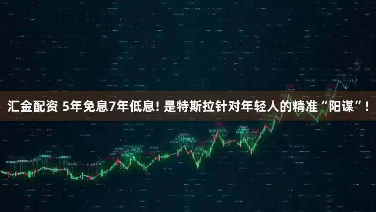 汇金配资 5年免息7年低息! 是特斯拉针对年轻人的精准“阳谋”!